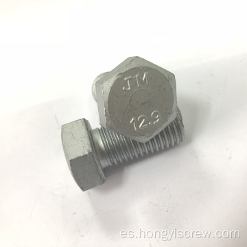Tornillos de la tapa de la cabeza hexágono perno